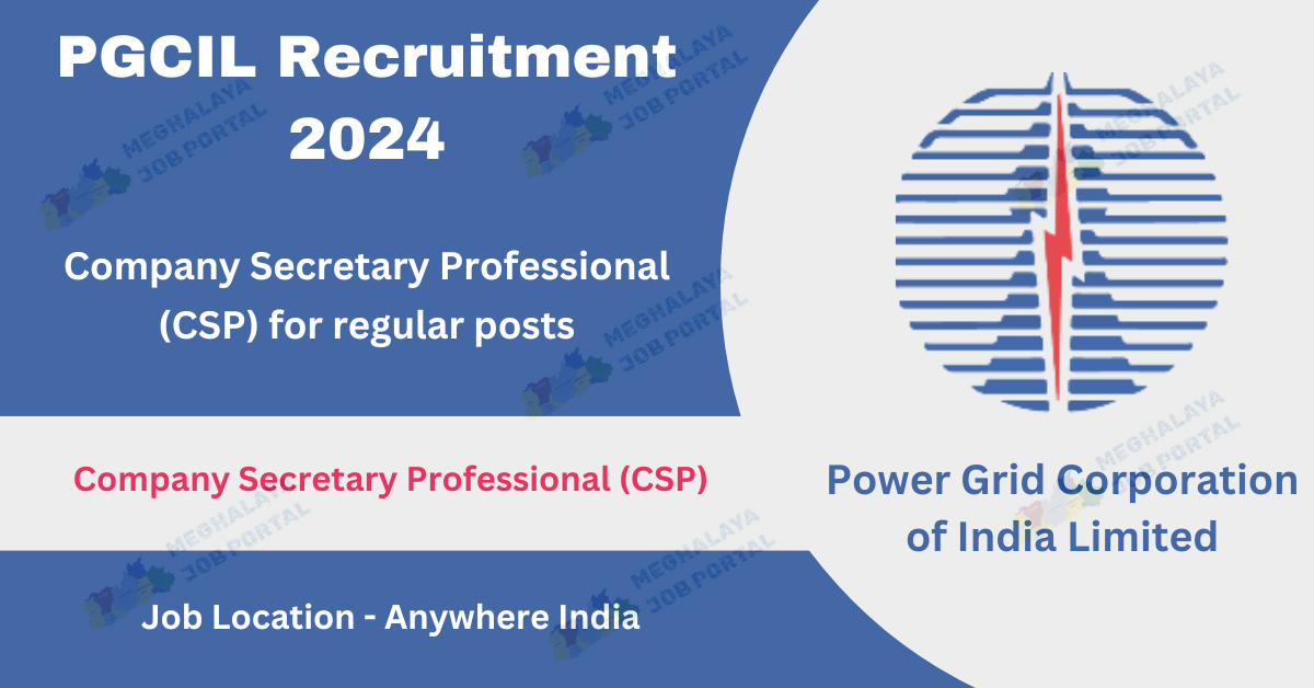 PGCIL Recruitment 2024 Company Secretary Professional Image