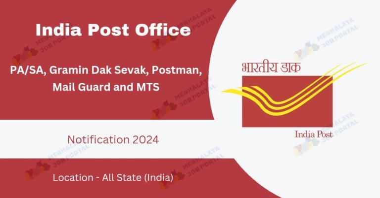 Post office recruitment 2024 banner image