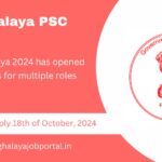 MPSC Meghalaya 2024