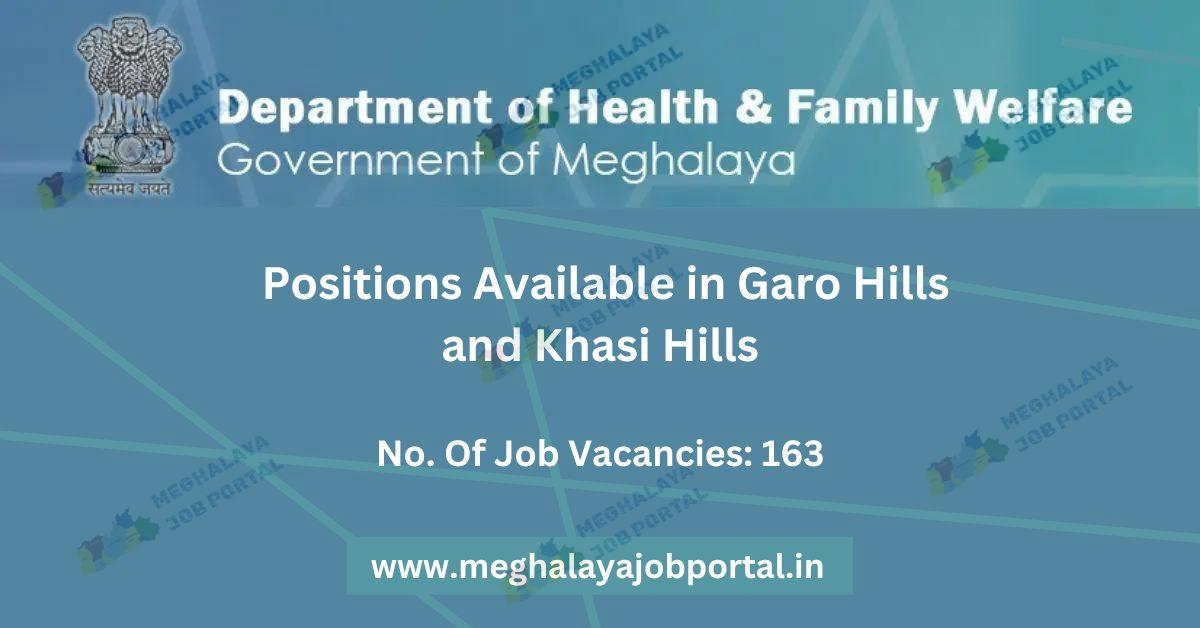 Director of Health Services Meghalaya Shillong Banner