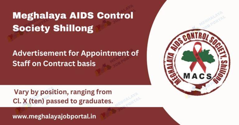 Meghalaya AIDS Control Society Shillong