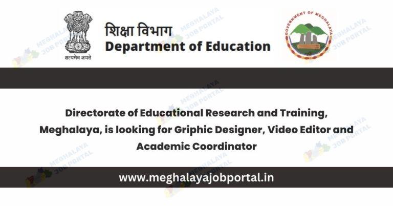 Directorate of Educational Research and Training Meghalaya