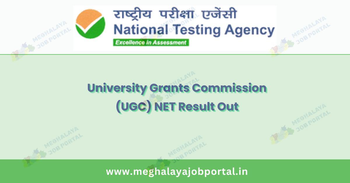 NTA UGC NET Result 2024