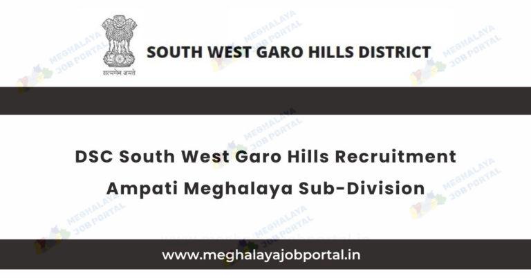 DSC South West Garo Hills