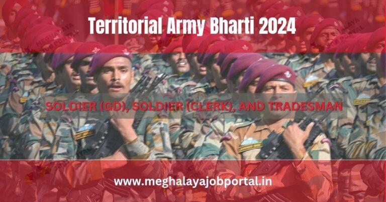 Territorial Army Bharti Rally 2024