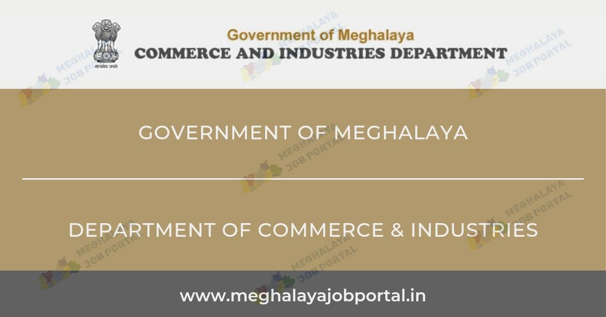 Commerce and Industries Department Meghalaya