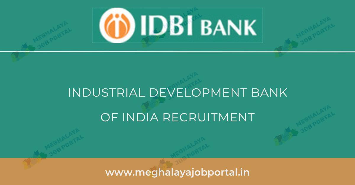 IDBI Recruitment 2024