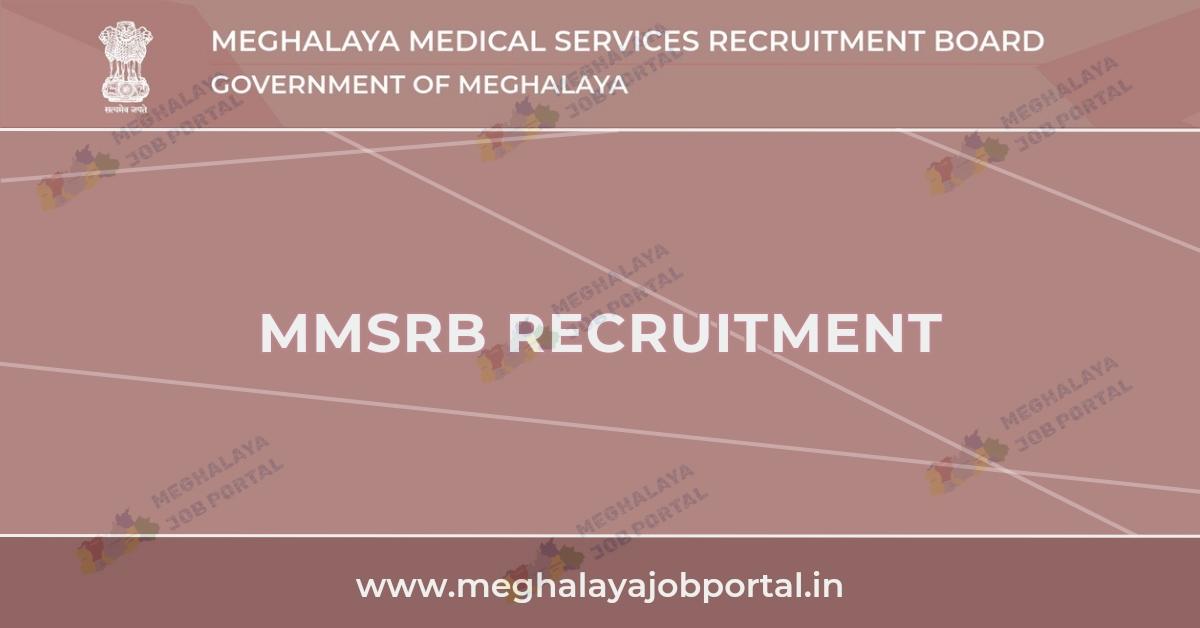 MMSRB Recruitment 2024