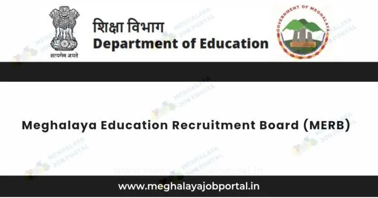 Meghalaya Education Recruitment Board 2025