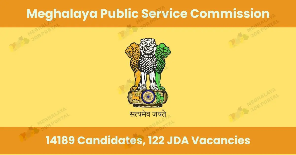 14189 candidates competing for 122 vacant posts for JDA Recruitment