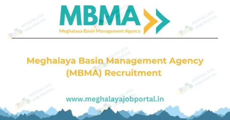MBMA Meghalaya Recruitment 2025 for Field Engineer