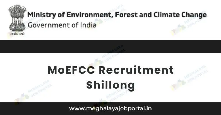 MoEFCC Recruitment Shillong 2025 walk-in interview for Consultants & Data Entry Operators on 25th March. Check eligibility, salary, and application details.