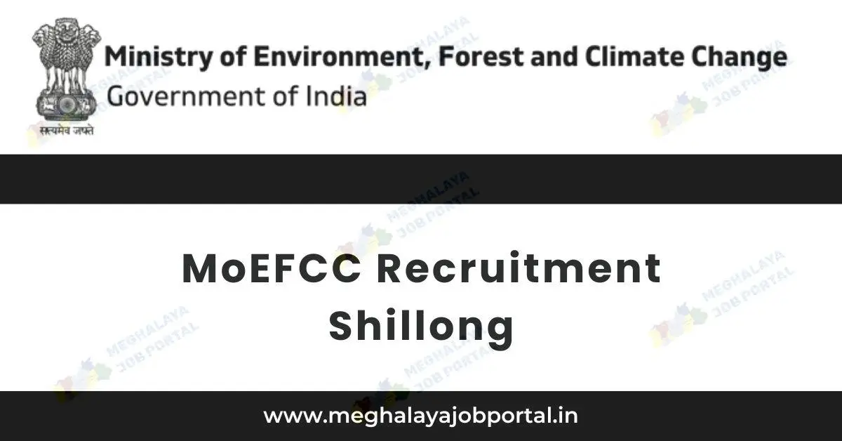 MoEFCC Recruitment Shillong 2025 walk-in interview for Consultants & Data Entry Operators on 25th March. Check eligibility, salary, and application details.