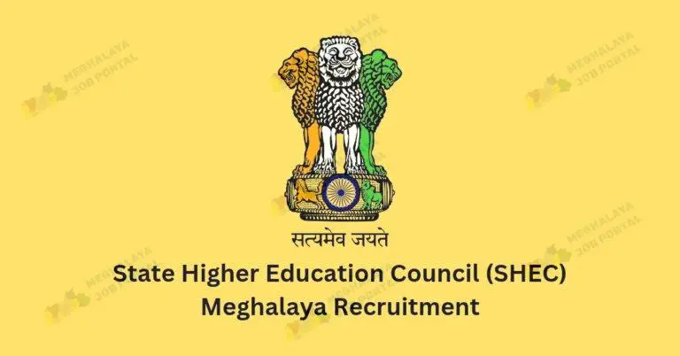 State Higher Education Council Recruitment 2025: Apply for consultant roles in Meghalaya. Submit applications by 2nd April 2025. Join now!