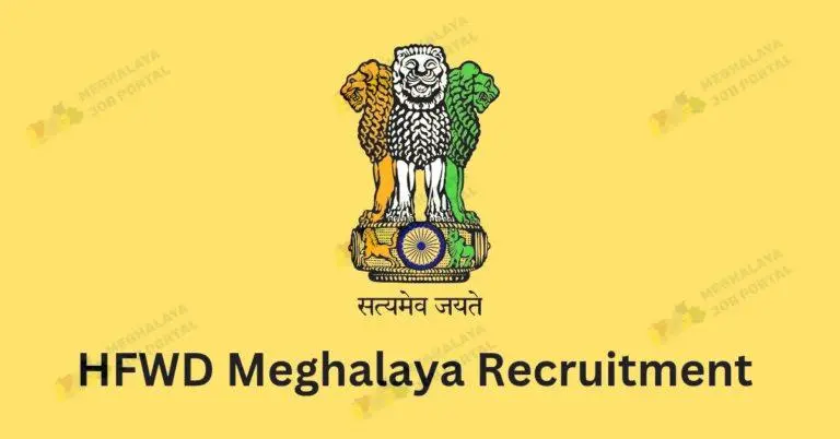 HFWD Meghalaya Recruitment 2025 – 08 Professor Jobs, Apply Now!