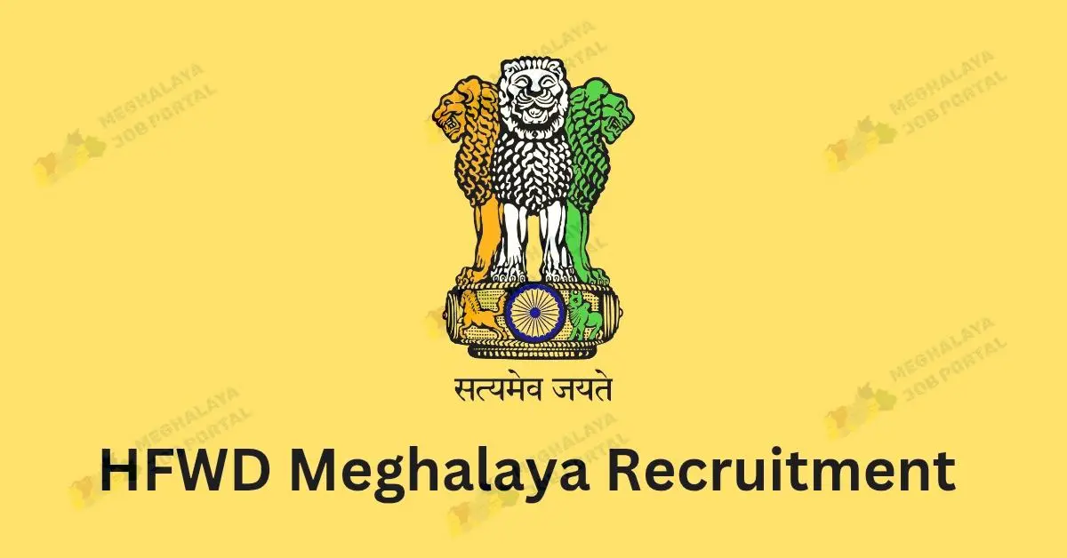 HFWD Meghalaya Recruitment 2025 – 08 Professor Jobs, Apply Now!