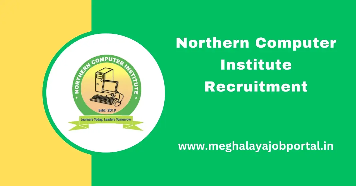 NGH Meghalaya Recruitment 2025: Apply Now for Computer Instructor Post