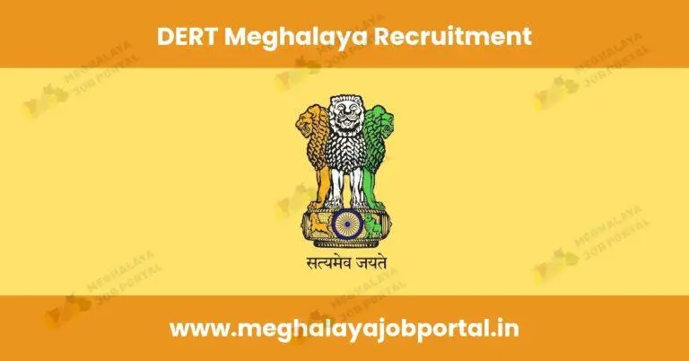 Meghalaya DERT Recruitment 2025 Assistant Technician Post Apply Now