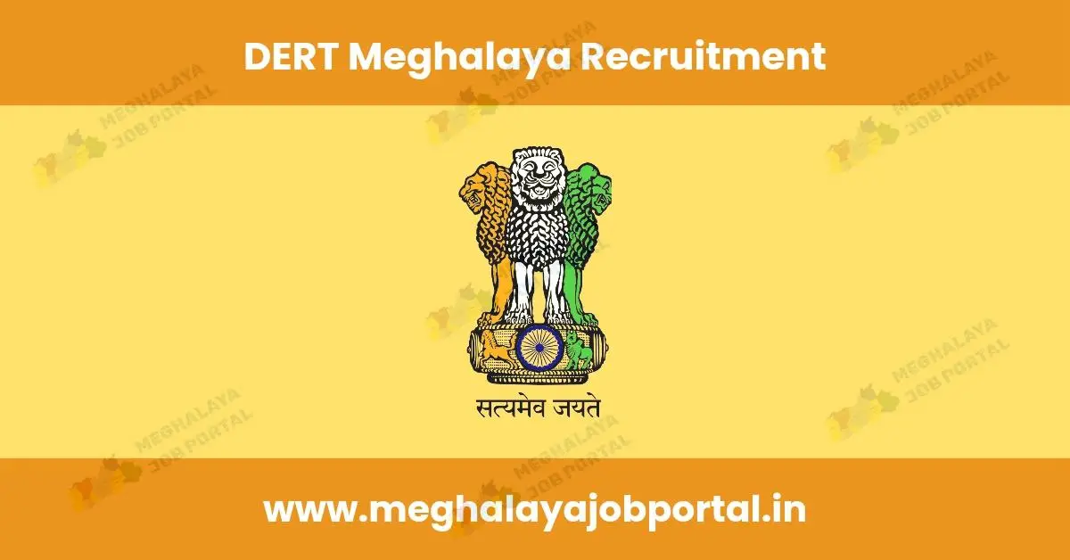 Meghalaya DERT Recruitment 2025 Assistant Technician Post Apply Now