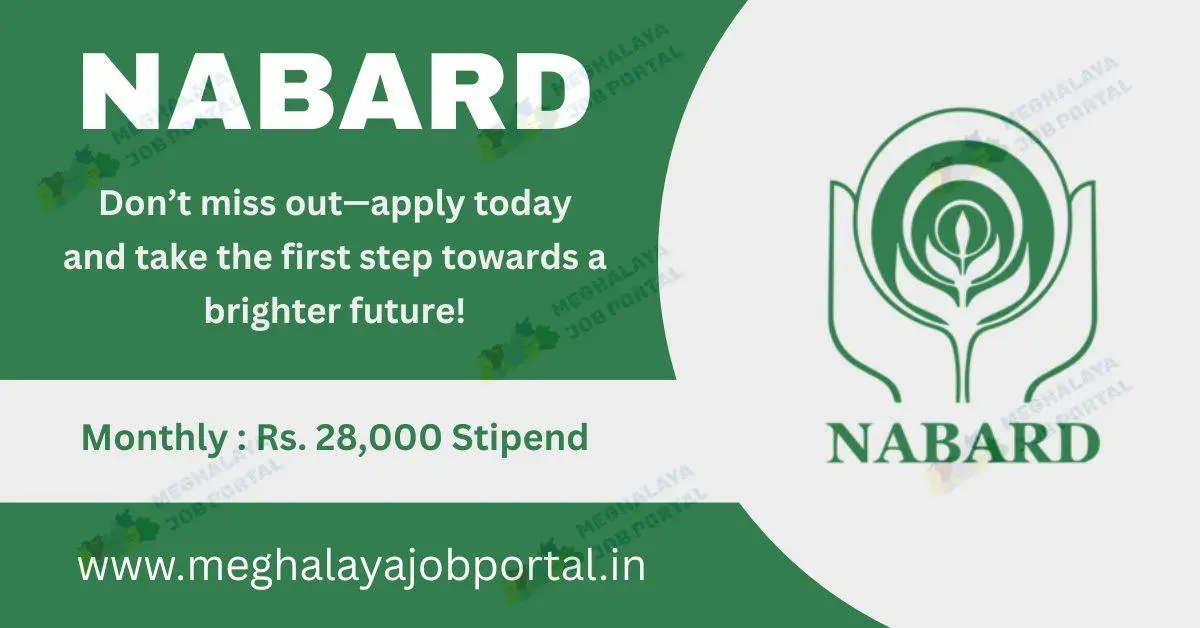 NABARD Internship 2025 – Apply Now for ₹28,000 Monthly Stipend