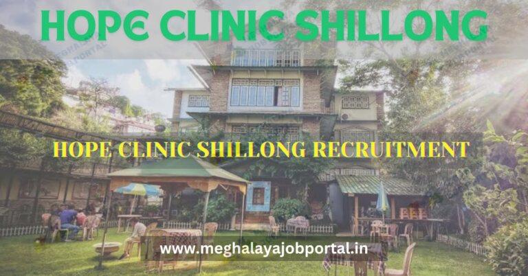 Hope Clinic Shillong Recruitment 2025: Histopathology Technician Job Openings
