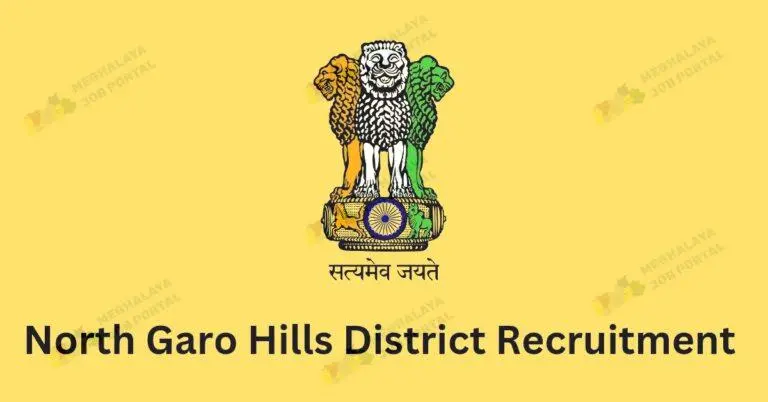 North Garo Hills District 2025 Corrigendum: Last Date Extended for e-District Manager Post