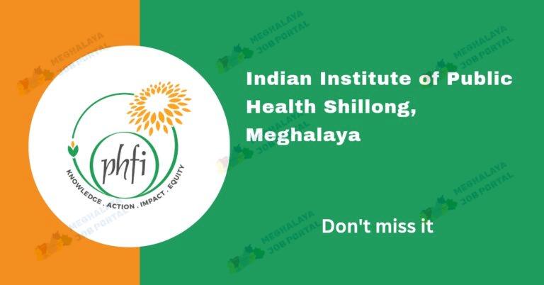 IIPH Shillong Recruitment 2025 is open! Apply for Project Coordinator & Staff jobs before 25th April 2025. Know eligibility & how to apply.