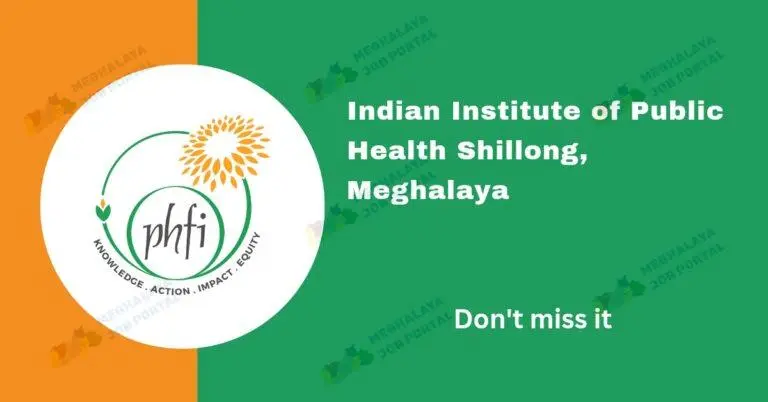 IIPH Shillong Recruitment 2025 is open! Apply for Project Coordinator & Staff jobs before 25th April 2025. Know eligibility & how to apply.