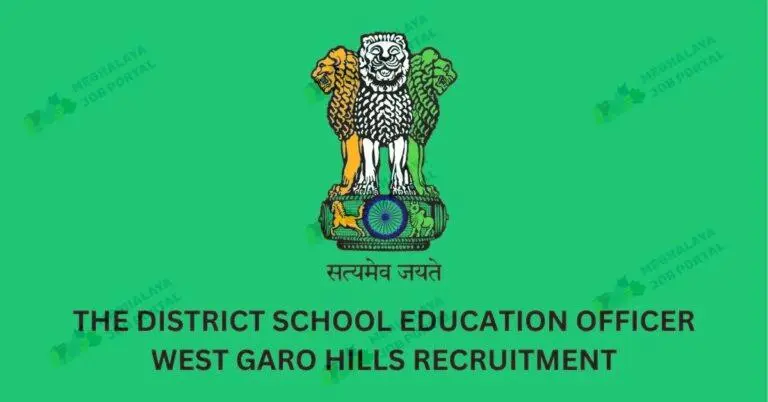 DSEO West Garo Hills Recruitment 2025: Apply Now for Assistant Lecturer Posts in Govt Schools
