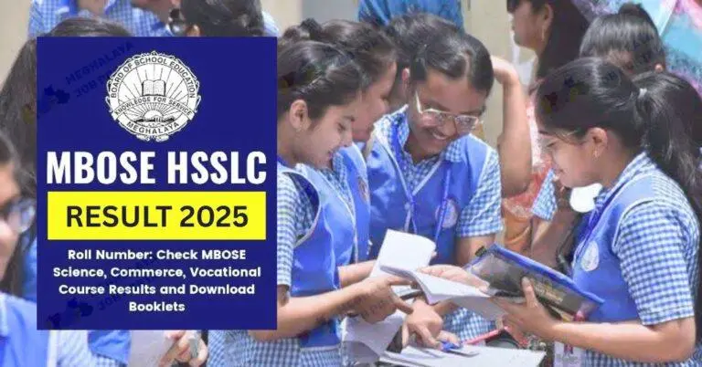 Check MBOSE HSSLC Result2025 here. Get direct link to download Meghalaya Class 12 result.