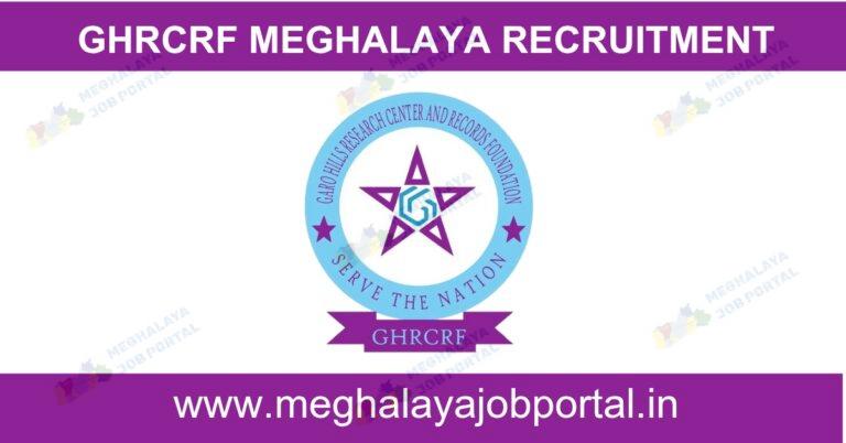 Garo Hills Research Center and Records Foundation Recruitment 2025 is open! Apply now for contractual roles with growth chances. 12th pass can apply.