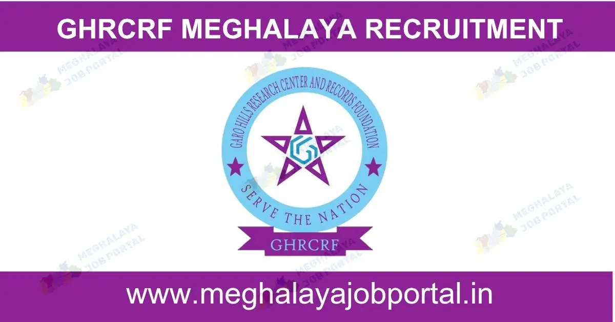 Garo Hills Research Center and Records Foundation Recruitment 2025 is open! Apply now for contractual roles with growth chances. 12th pass can apply.