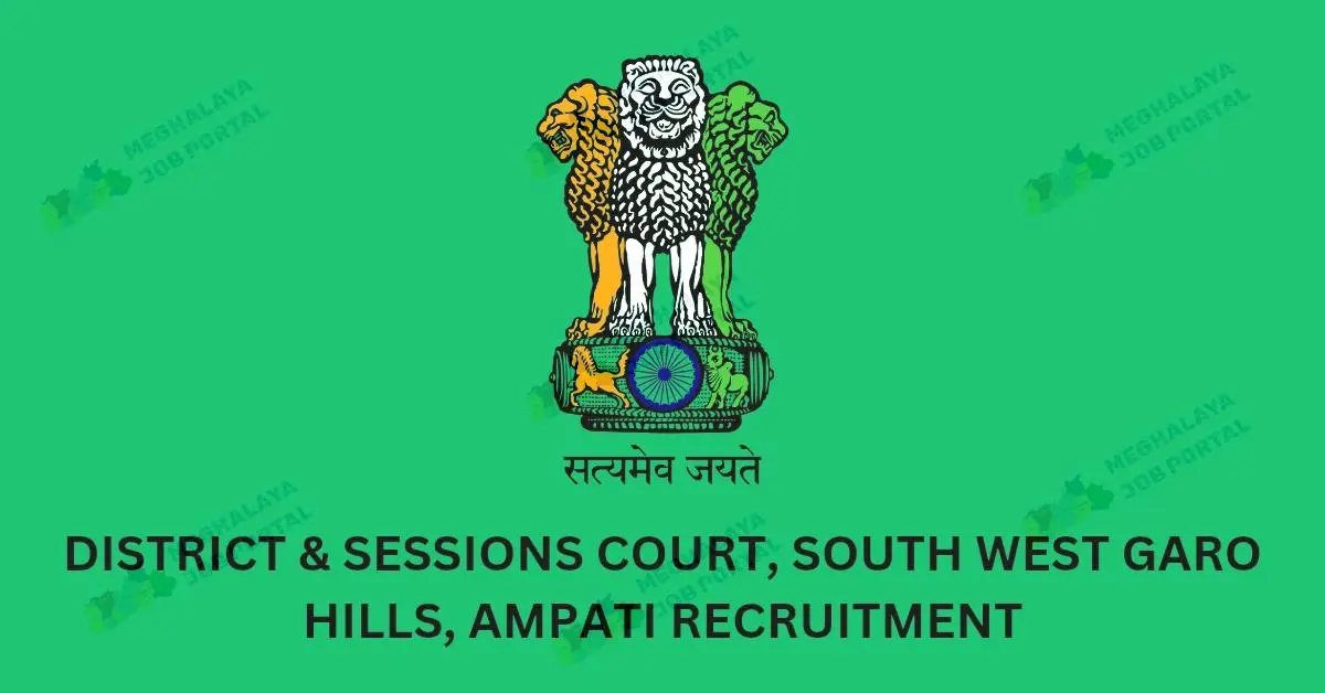 DSC South West Garo Hills Recruitment 2025: Your Chance to Join as Technical Staff Now!