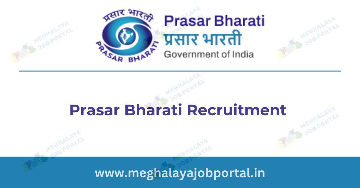 Prasar Bharati Technical Interns Recruitment 2025 invites offline applications for 421 posts.