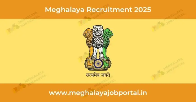 The Government of Meghalaya invites you to apply for jobs in Mumbai. Yes, you can work for our beautiful state! This is Meghalaya Recruitment 2025.
