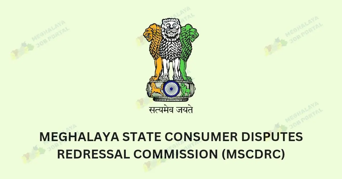 Meghalaya MSCDRC Recruitment 2025 offers one Personal Assistant post. Apply before 8th August 2025 through offline or online form.