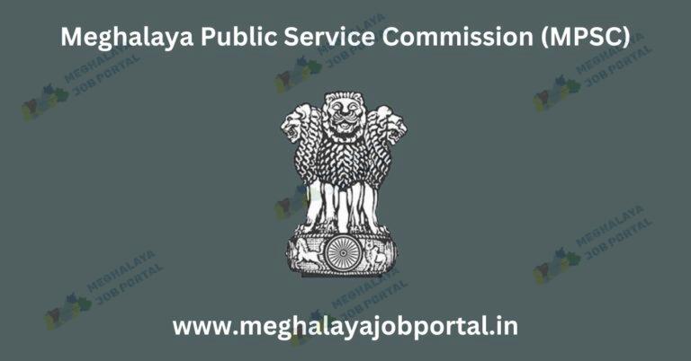 Meghalaya PSC Addendum Vacancy Update Civil Electrical Posts