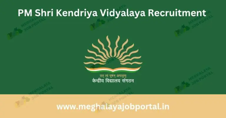 PM Shri Kendriya Vidyalaya Tura has announced recruitment for contractual teachers for the academic year 2025-26. The school is holding a walk-in interview to prepare a panel of teachers for different posts. The recruitment is purely temporary and on contract basis.