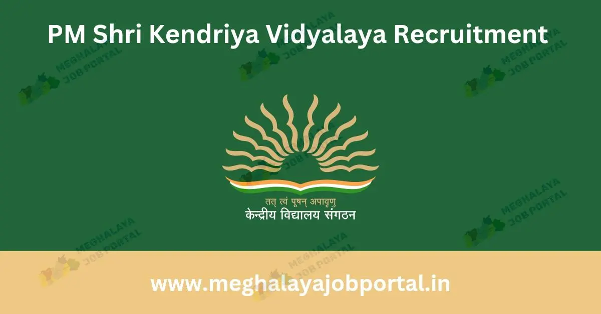 PM Shri Kendriya Vidyalaya Tura has announced recruitment for contractual teachers for the academic year 2025-26. The school is holding a walk-in interview to prepare a panel of teachers for different posts. The recruitment is purely temporary and on contract basis.