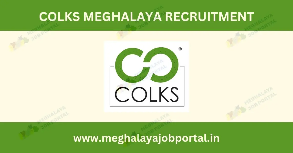 COLKS Meghalaya Recruitment 2025 apply online for 7 data entry posts