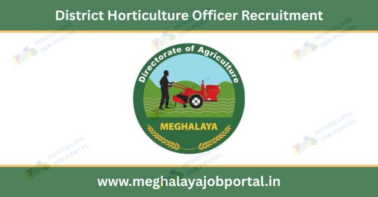 District Horticulture Officer EJH Recruitment 2025 Walk-In Hiring Notice Update