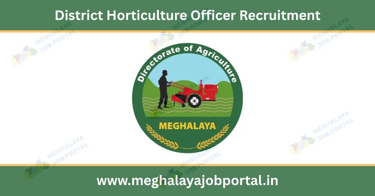 District Horticulture Officer EJH Recruitment 2025 Walk-In Hiring Notice Update