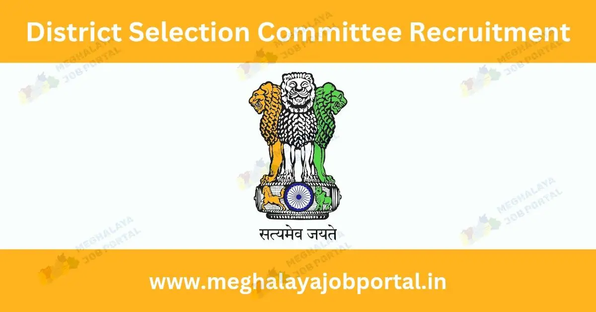 DSC East Khasi Hills Recruitment 2025-26 brings government job chances for East Khasi Hills youth with simple eligibility, clear process, and stable pay.