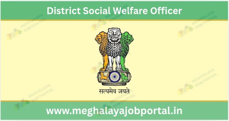 DSWO Ampati Recruitment 2026 notification for CBRW post in Rerapara Block Meghalaya