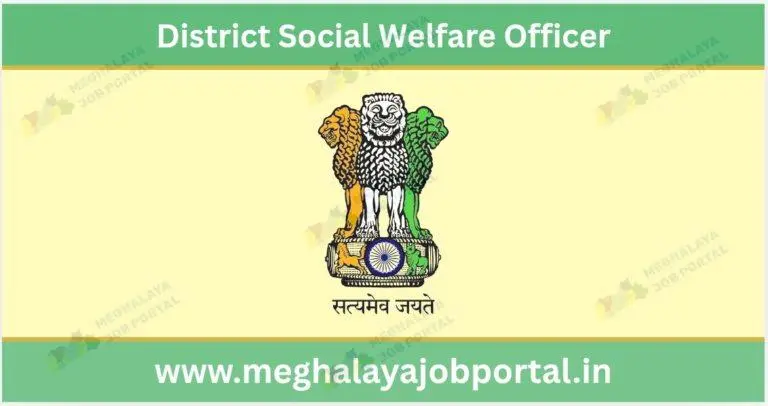 DSWO Ampati Recruitment 2026 notification for CBRW post in Rerapara Block Meghalaya