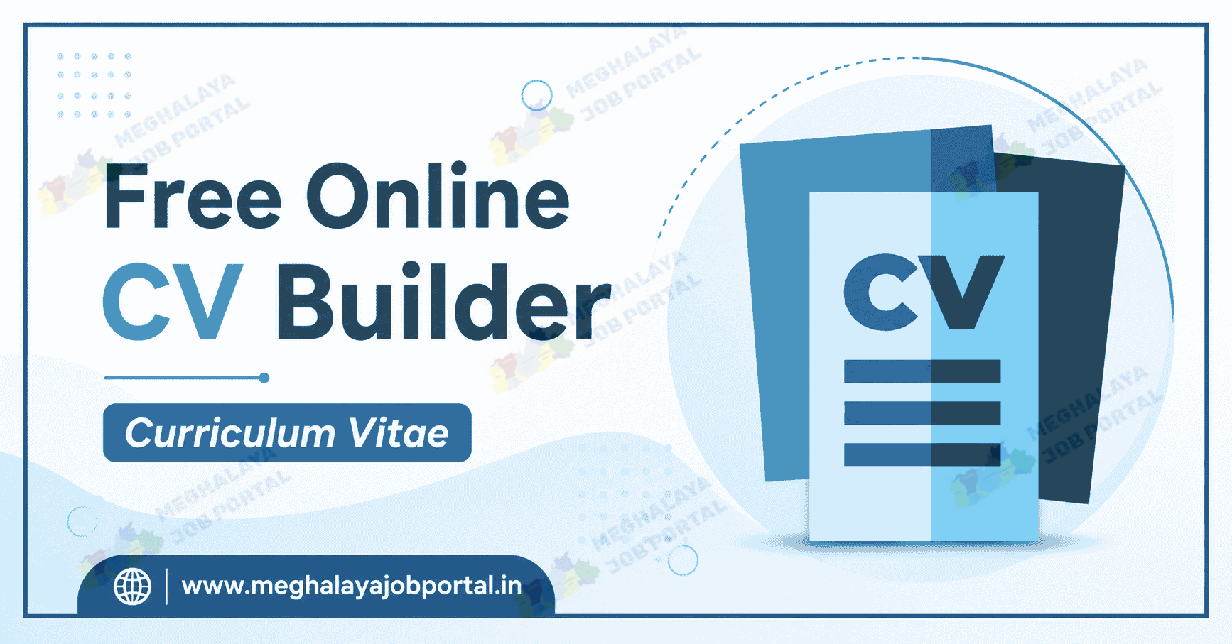 Free Online CV Builder allows you to design a clean and professional Curriculum Vitae with simple steps. Create your CV online and download it instantly for free.