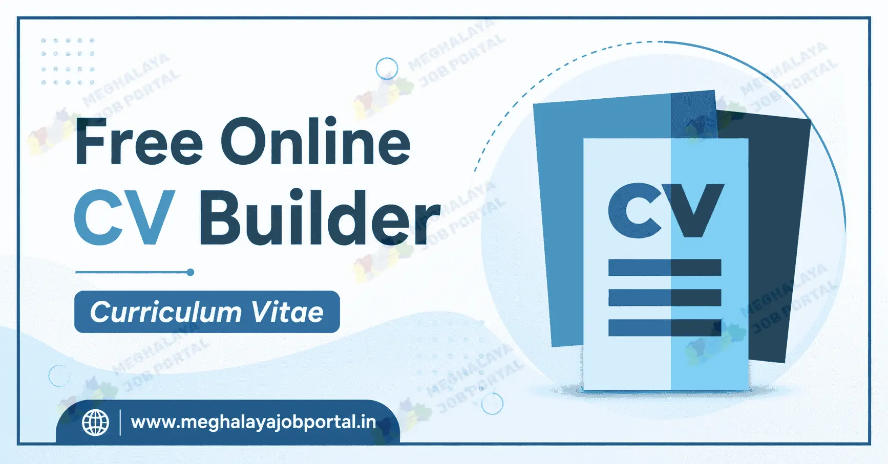 Free Online CV Builder allows you to design a clean and professional Curriculum Vitae with simple steps. Create your CV online and download it instantly for free.
