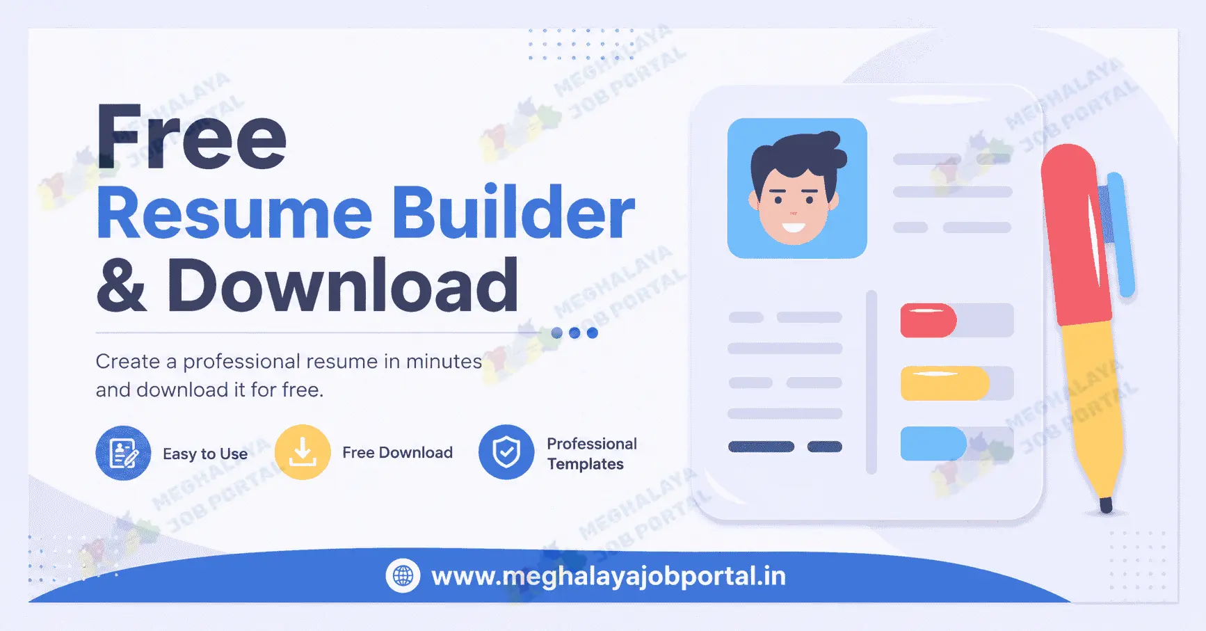 Online Free Resume Builder and Download helps you create a professional resume in minutes with easy templates, simple editing tools, and instant free PDF download.