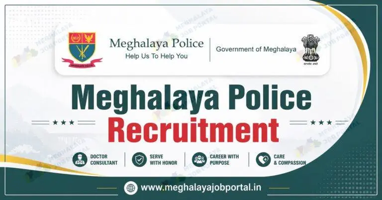 Meghalaya Police Shillong Recruitment 2026 notification out for MBBS doctors. Read vacancy details, eligibility criteria, salary and last date to apply.