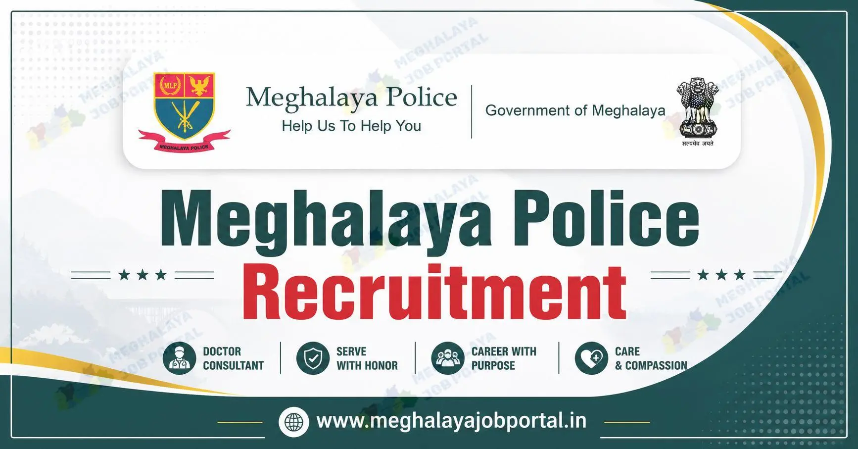 Meghalaya Police Shillong Recruitment 2026 notification out for MBBS doctors. Read vacancy details, eligibility criteria, salary and last date to apply.
